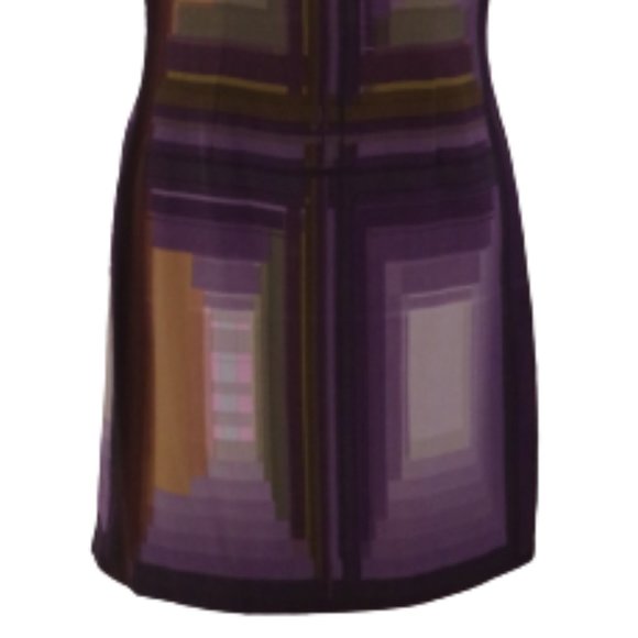 Guess by Marciano Silk Graphic Print Shift Dress- Sz. XS - Picture 2 of 4